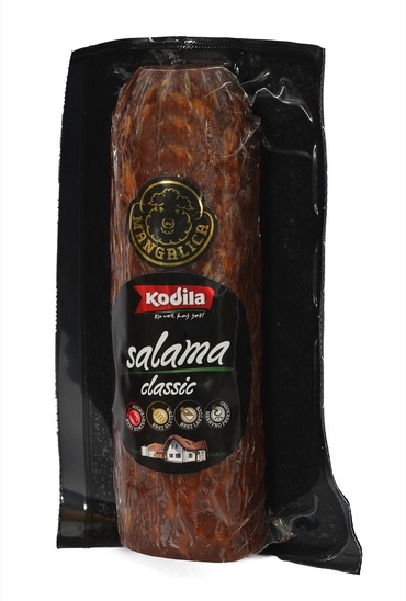 Salama mangalica, Kodila, pakirano, cena za kg