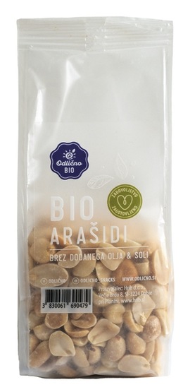 Bio arašidi, Odlično, 150 g