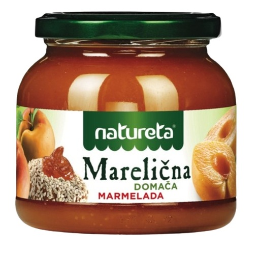 Marelična marmelada, Natureta, 650 g