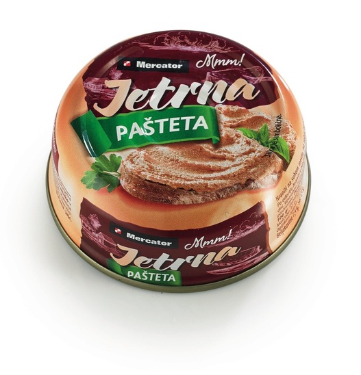 Jetrna pašteta, Mercator, 95 g