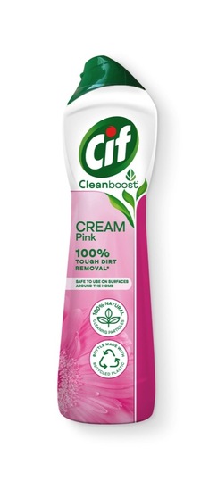 Univerzalno abrazivno čistilo Cif Pink Cream, 500 ml