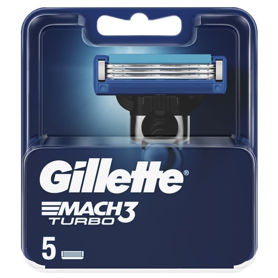 Brivski vložki, Gillette Mach3 Turbo, 5/1