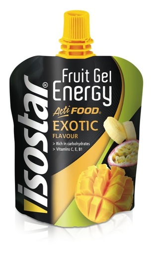 Energijski gel z okusom exotic, Isostar, 90 g