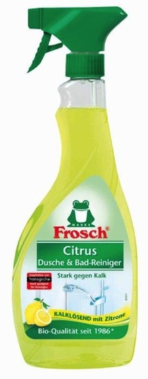 Čistilo za kopalnice Frosch Citrus, 500 ml