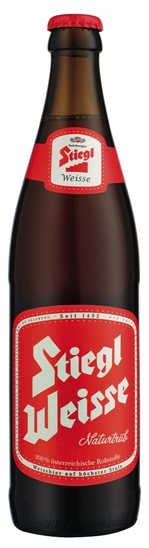 Pšenično pivo Stiegl, 5,1 % alkohola, 0,5 l