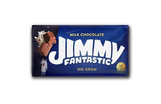 Mlečna čokolada, Jimmy Fantastic, 100 g