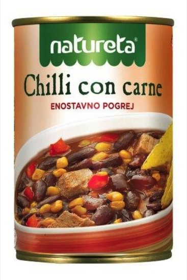 Chilli Con Carne, Natureta, 415 g