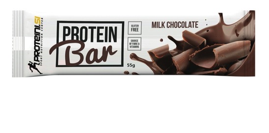 Proteinska ploščica, mlečna čokolada, Proteini.si, 55 g