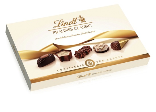 Bonboniera Pralines Classic, Lindt, 125 g