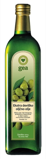 Ekstra deviško oljčno olje, Gea, 1 l