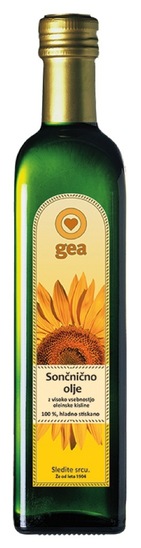 Sončnično olje, Gea, 0,5 l