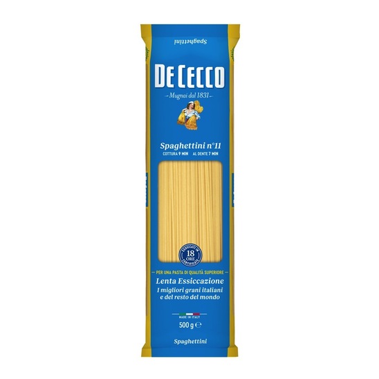 Špageti, št. 11, De Cecco, 500 g