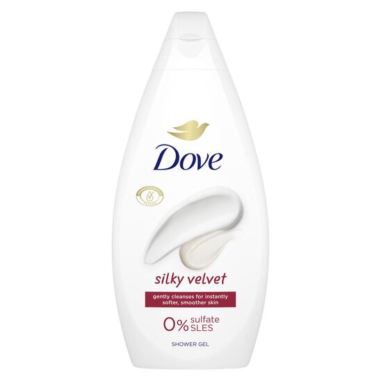 Gel za prhanje Silky Velvet, Dove, 450 ml