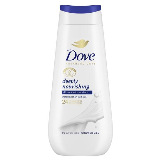 Gel za prhanje Deeply Nourishing, Dove, 225 ml