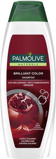 Šampon za lase Brilliant color, granatno jabolko, Palmolive Naturals, 350 ml