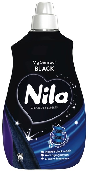 Detergent za občutljivo perilo, My sensual black, Nila, 50 pranj, 2,7 l
