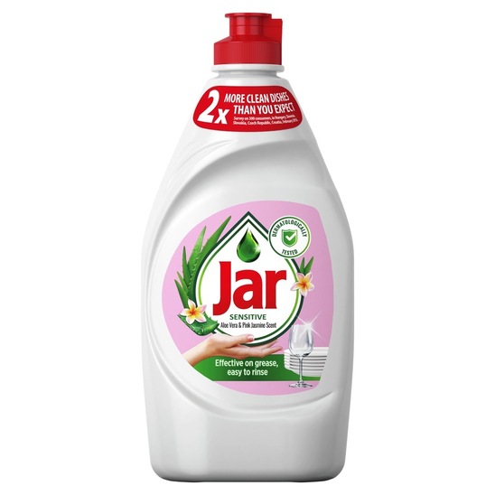 Detergent za ročno pomivanje posode Aloe&Pink, Jar, 450 ml