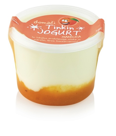 Domači Tinkin jogurt s sadjem, Gorički Raj, 250 ml