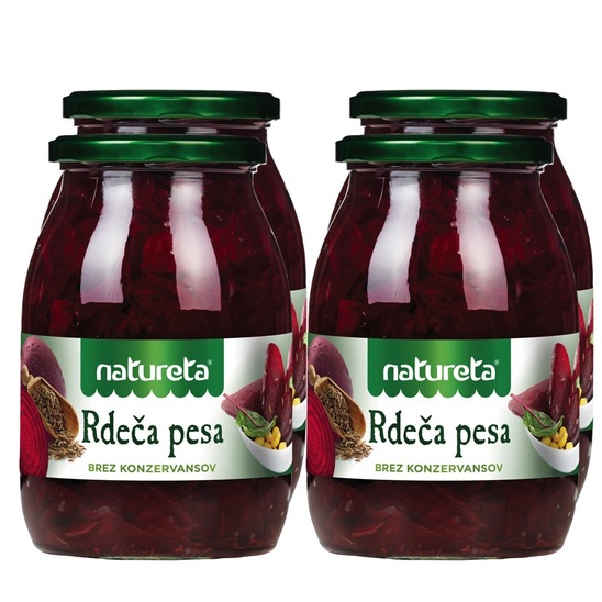 Rdeča pesa, Natureta, 4 x 1 kg