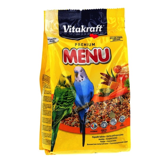 Hrana za papige Premium Menu, Vitakraft, 500 g
