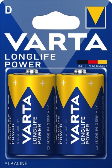 Baterijski vložek Longlife Power, Varta, D, 2/1