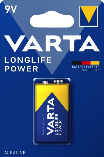 Baterijski vložek Longlife Power, Varta, 9V