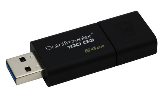 USB ključ, Kingston, DT100G3, 64 GB