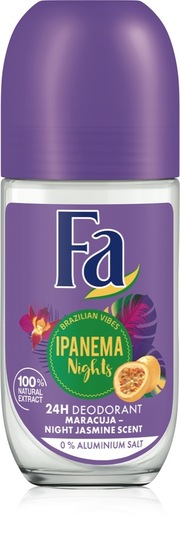 Deodorant Ipanema Nights roll on, Fa, 50 ml