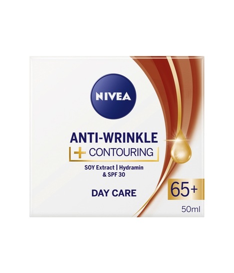 Dnevna krema proti gubicam Anti-Wrinkle 65+, Nivea, 50 ml