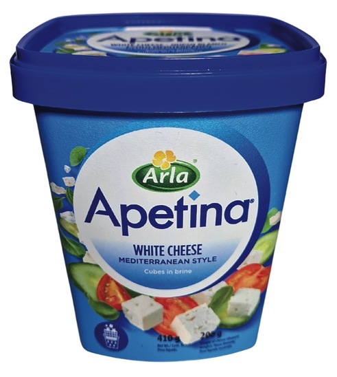 Beli sir v slanici, 21 % m.m., Apetina, pakirano, 200 g