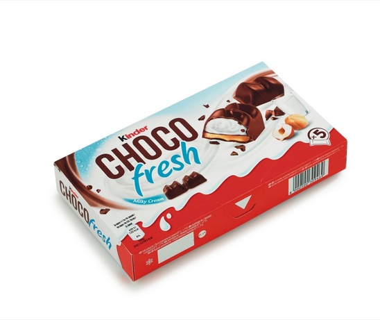 Mlečna rezina Kinder Choco fresh, Ferrero, 102,5 g