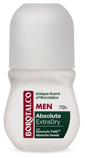 Deodorant roll on, Absolute extra dry unique scent, Borotalco, 50 ml