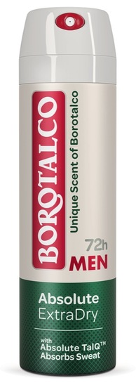 Deodorant v spreju, Absolute extra dry unique scent, Borotalco, 150 ml