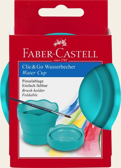 Lonček, Click & Go, turkizen, Faber Castell