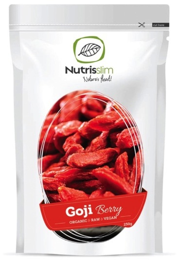 Bio goji jagode, Nustrisslim, 250 g