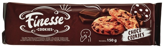 Keks, čokoladni cookie, Finesse, 150 g