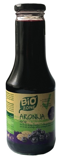 Sok, aronija, Bio Zone, 0,49 l