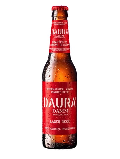 Pivo brez glutena, 5,4 % alkohola, Daura, 0,33 l