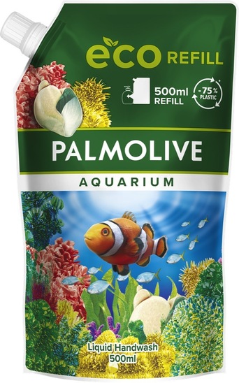 Tekoče milo, Aquarium, Palmolive, polnilo, 500 ml