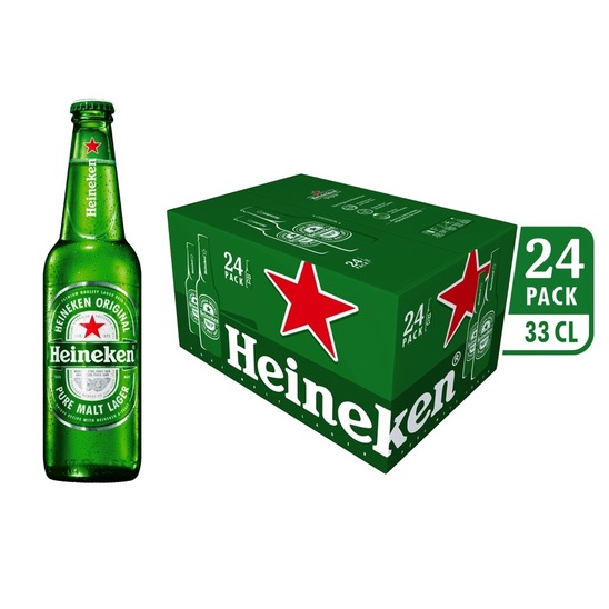 Pivo Heineken, 5,0 % alkohola, 0,33 l