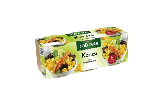 Koruza, Natureta, 3 x 200 g