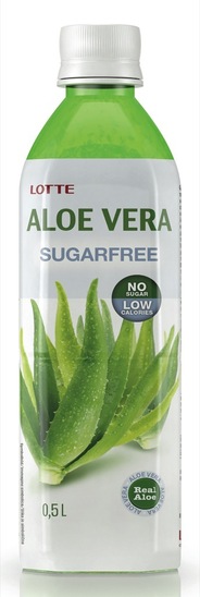 Pijača, Aloe Vera brez sladkorja s sladili, Lotte, 500 ml