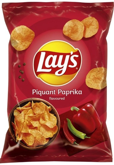 Čips s pekočo papriko, Lay's, 140 g