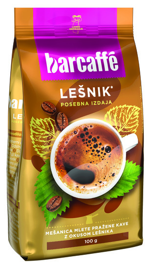 Mleta kava, lešnik, Barcaffe, 100 g