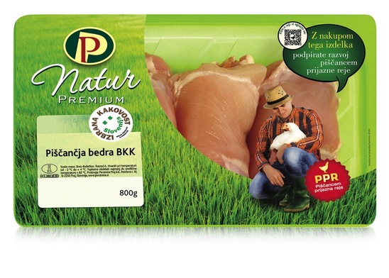 Piščančja bedra BKK in Natur premium, 800 g