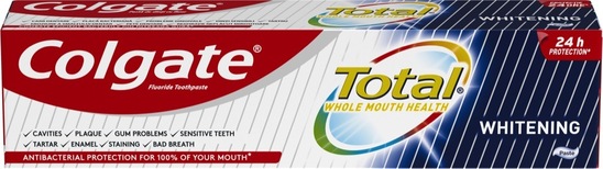 Zobna pasta Total Whitening, Colgate, 100 ml