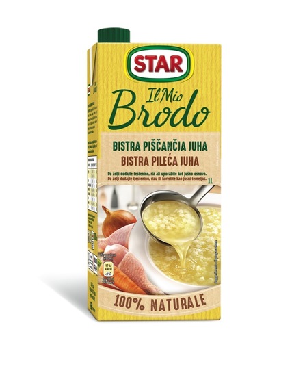 Naravna piščančja juha, Star, 1 l