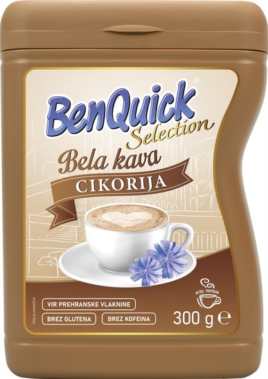 Bela kava s cikorijo, Benquick, 300 g
