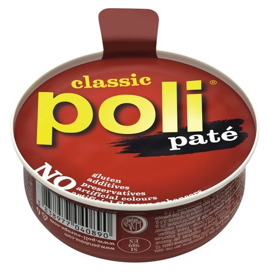 Pašteta Poli pate, Classic, 95 g