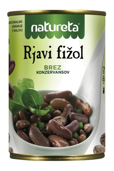 Rjavi fižol, Natureta, 415 g